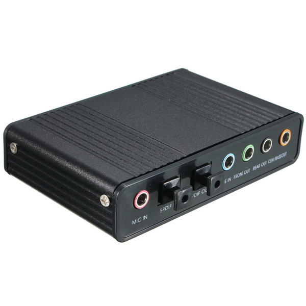 

Адаптер USB 5.1 канал внешний оптический аудио звуковой карты для ноутбука ноутбук